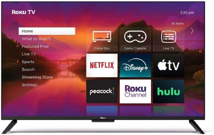 Roku 50" Select 4K LED Smart TV with Streaming Capability, TV Apps, Wi-Fi, Voice control Remote - 50R4A4 (Renewed) - Image 1