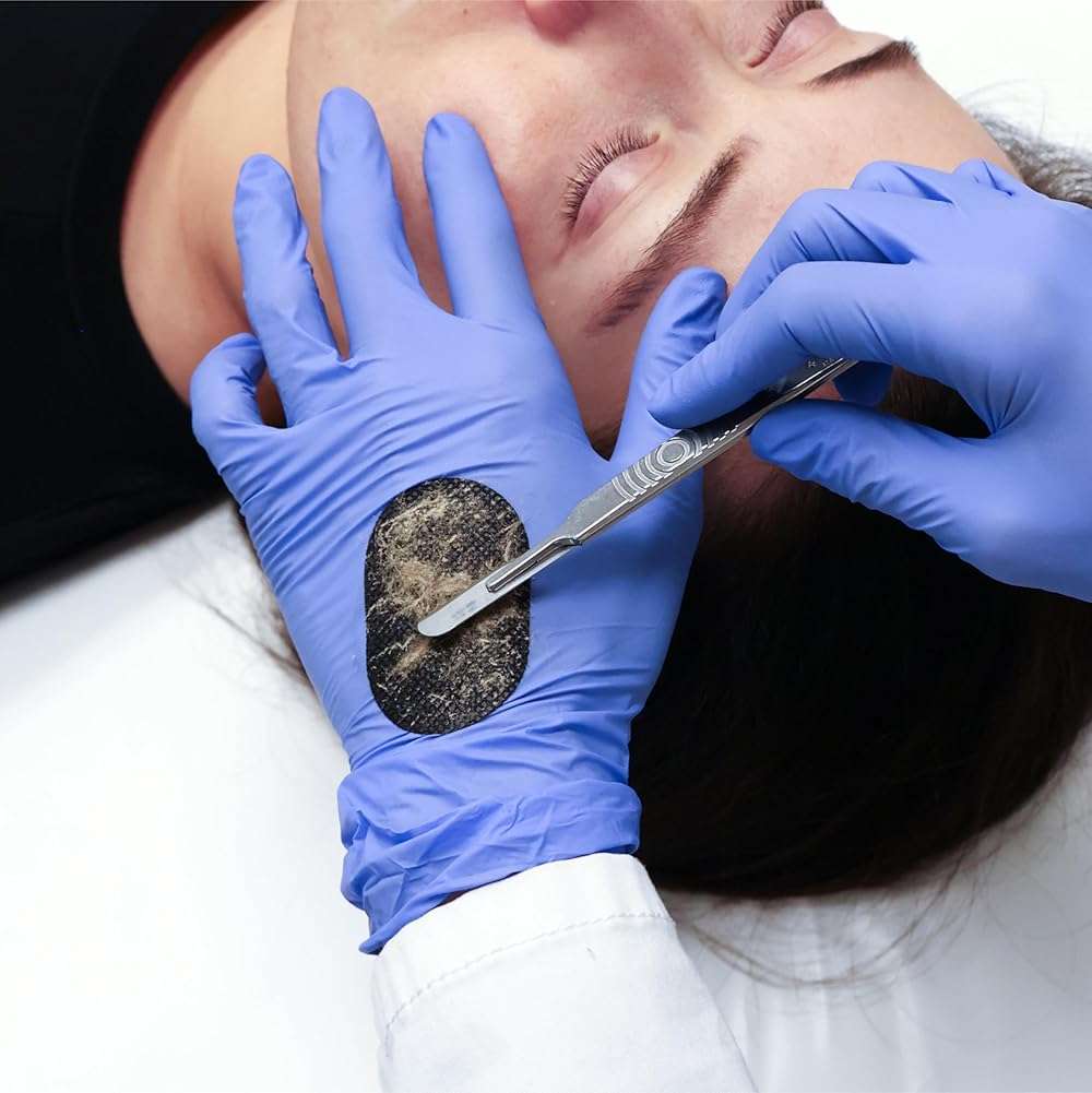 DermaPad for Dermaplaning, Premium Dermaplane Blade Wiping Pad, Esthetician Supplies - Image 2
