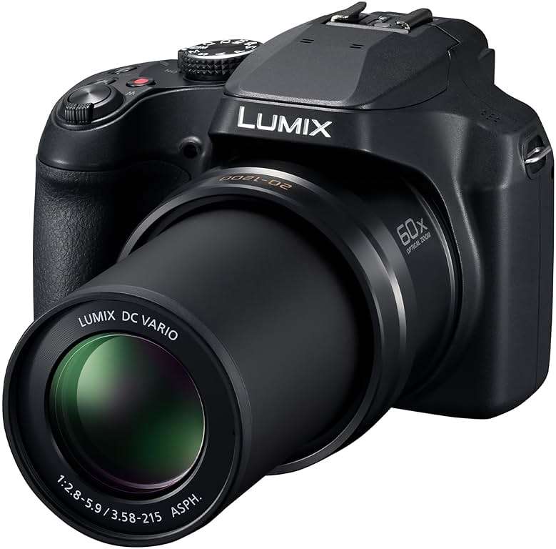 Panasonic LUMIX FZ80D Point and Shoot Digital Camera 4K Photo/Video Recording with Power Optical Image Stabilizer, Vlogging Camera with 60X Optical Zoom & 20-1200mm Wide-Angle Lens - DC-FZ80D - Image 13