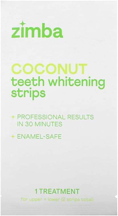 TEETH WHTN STRIPS COCONUT - Image 1