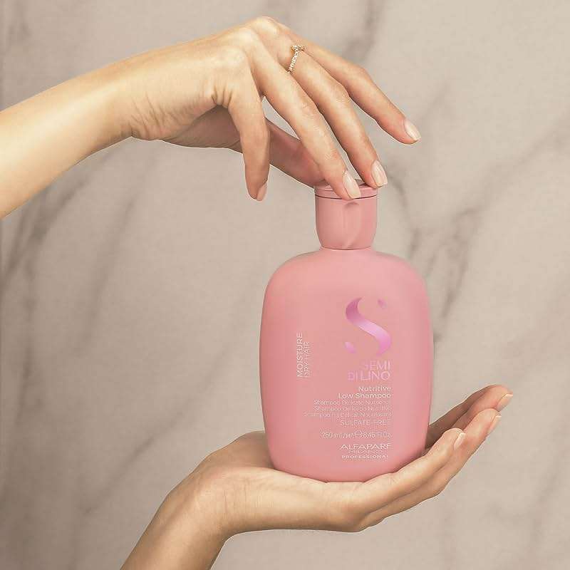 Semi di Lino Moisturizing Shampoo and Hair Mask for Dry Hair - Hydrates, Nourishes, Softens - Color Safe - Adds Shine and Softness on Dry Damaged Hair - Sulfate Free - Image 2