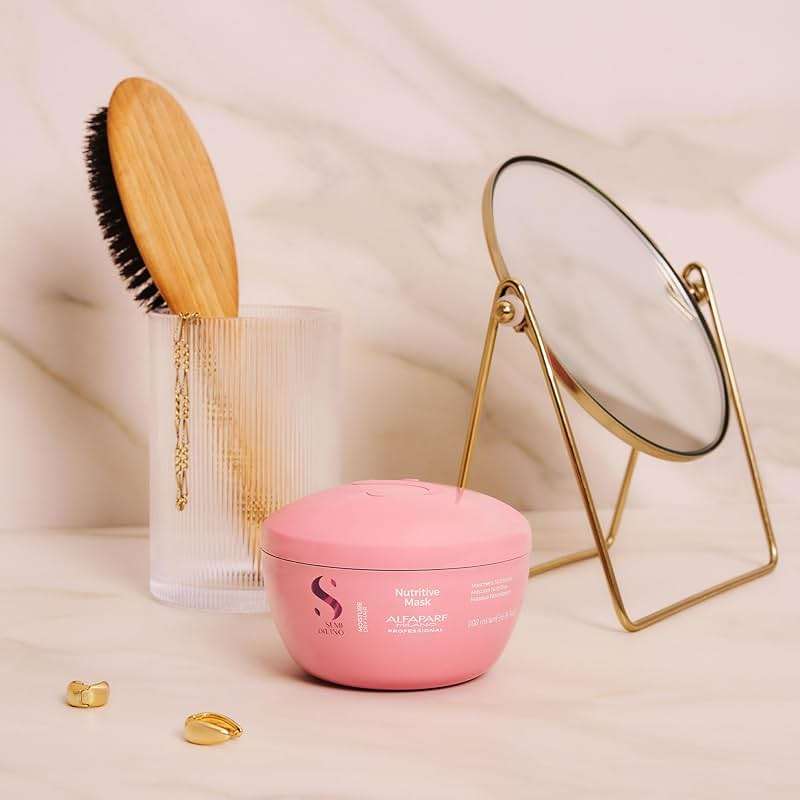 Semi di Lino Moisturizing Shampoo and Hair Mask for Dry Hair - Hydrates, Nourishes, Softens - Color Safe - Adds Shine and Softness on Dry Damaged Hair - Sulfate Free - Image 6