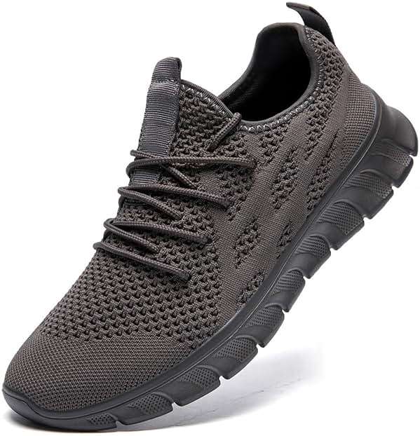 DLWKIPV Men's Shoes Running Road Walking Sneakers Sports Athletic Workout Gym Shoes Casual Comfortable Breathable Fashion - Image 1