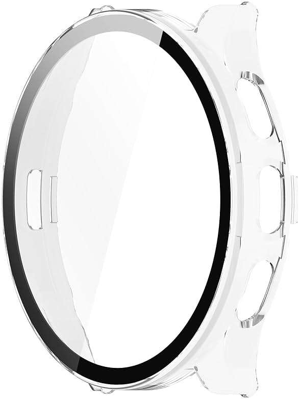 FanTEK Compatible for Garmin Venu 3S (41mm) Watch Case for Women Men, Scratch Resistant Shock Absorbing Case, Clear - Image 2