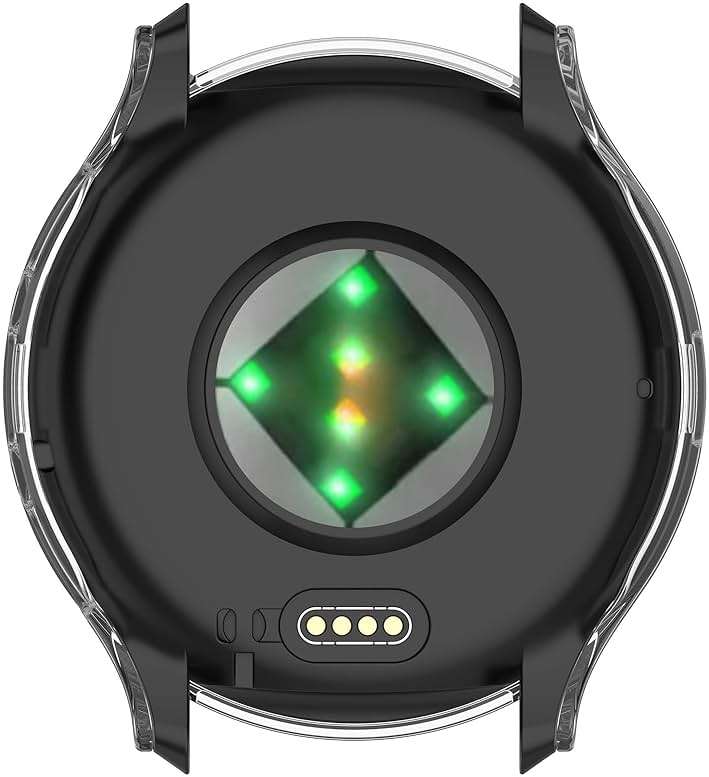 FanTEK Compatible for Garmin Venu 3S (41mm) Watch Case for Women Men, Scratch Resistant Shock Absorbing Case, Clear - Image 7