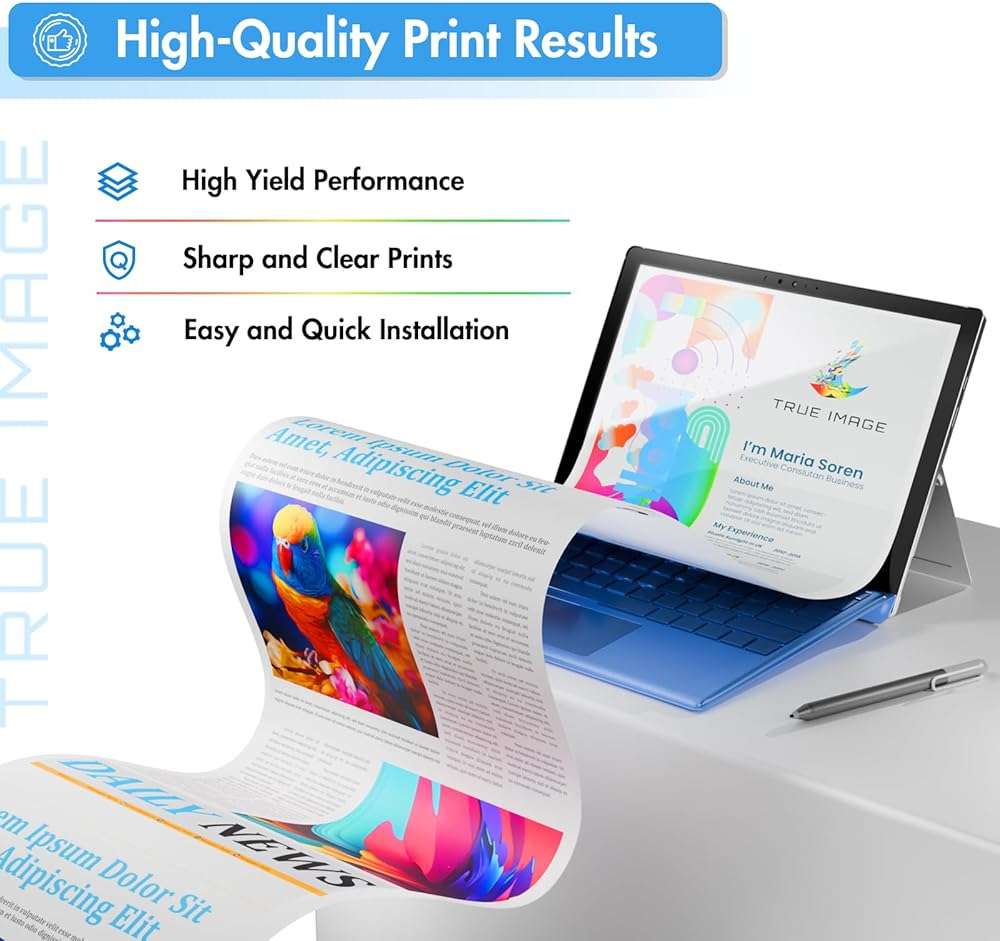 TN760 Toner for Brother Printer: TN 760 MFC-L2710DW MFC-L2750DW Compatible for Brother TN-760 Toner TN-730/TN-760 TN730 730 TN-730 DCP-L2550DW HL-L2350DW HL-L2395DW HL-L2390DW High Yield 4 Black - Image 5