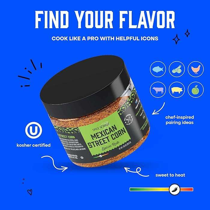 Grilling Spice Set Grill Seasoning Gifts, 20 Unique Spices and Seasonings Jars Gift Set, BBQ Gifts For Men, Dad, Husband, Father, Flavors Like Chili, Cajun, Garlic, Steak, Rub, Herbs, Blend and More - Image 8