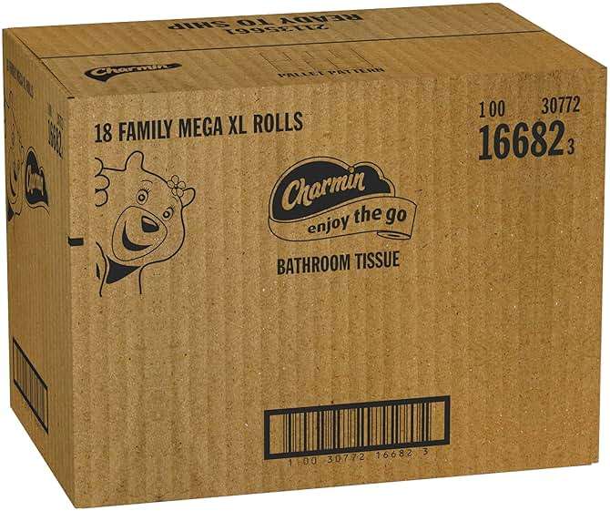 Charmin Ultra Soft Cushiony Touch Toilet Paper, 18 Family Mega XL = 126 Regular Rolls, 2-Ply, White - Image 16