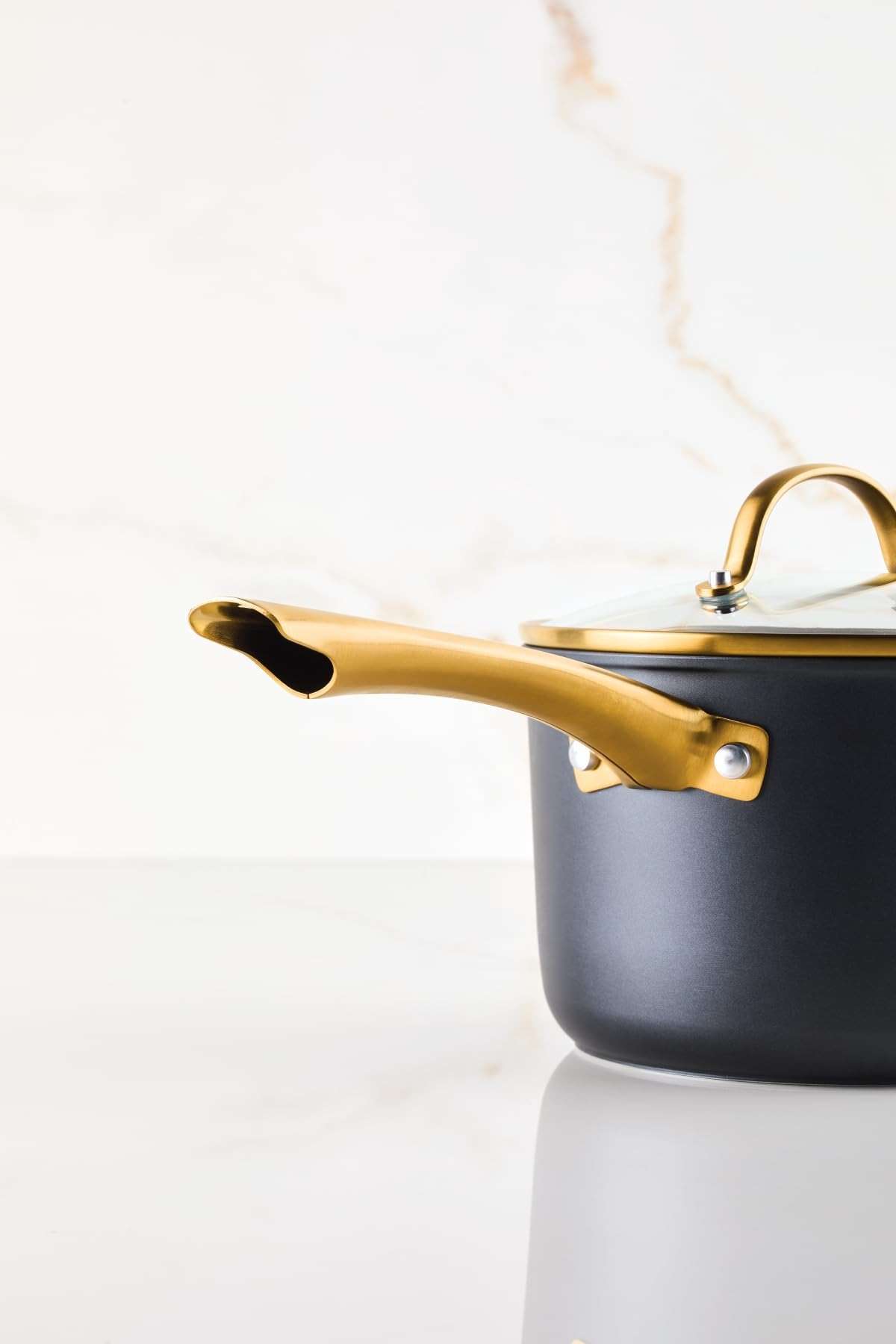 Farberware Forged Induction Ceramic Nonstick Cookware Set, 12-Piece, Black Pots & Pans - Image 11