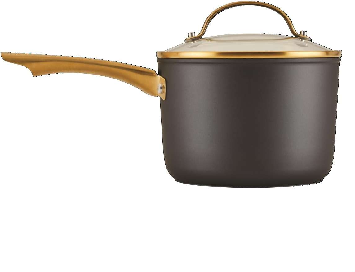 Farberware Forged Induction Ceramic Nonstick Cookware Set, 12-Piece, Black Pots & Pans - Image 13