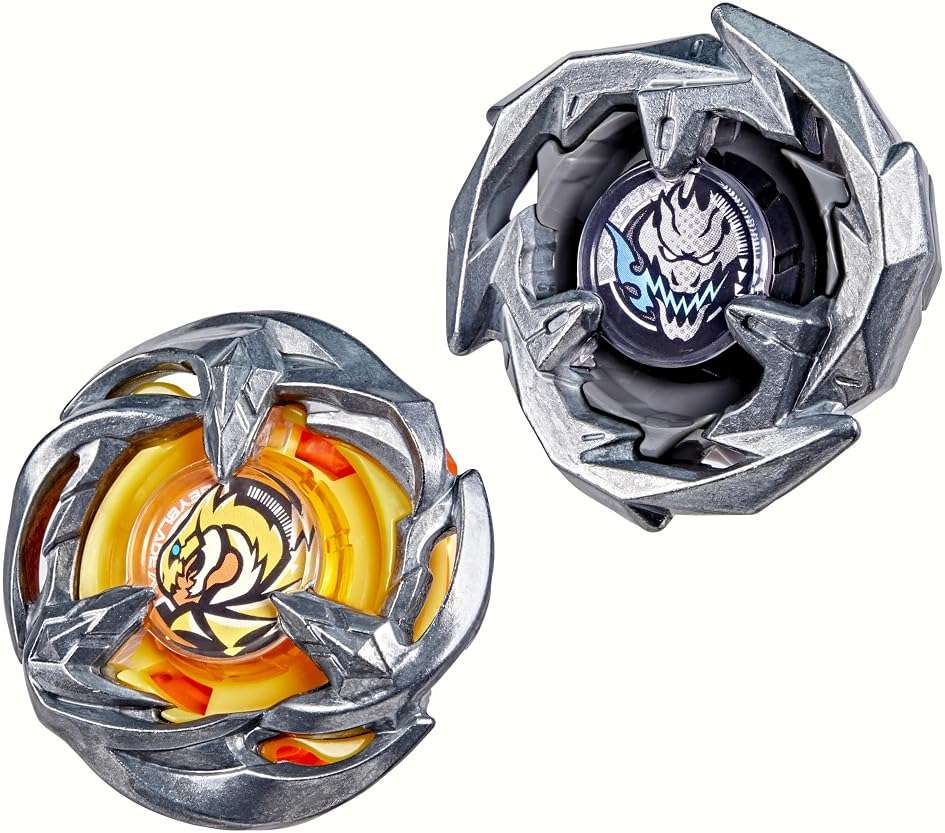 Beyblade X Gale Wyvern 3-60T & Sword Dran 3-80B Dual Pack Set with 2 Right-Spinning Tops; Battle Tops; Games/Toys for Boys & Girls 8+ - Image 2