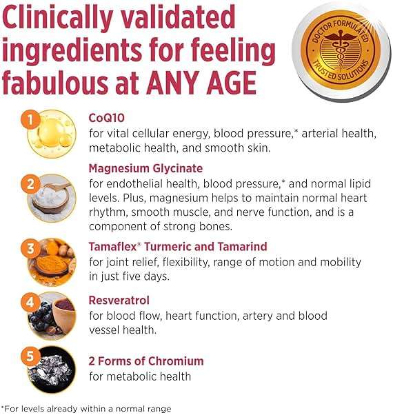 DOCTORS' PREFERRED Daily5 Multivitamin for Women and Men, Clinically Validated Ingredients, Heart, Joints, Circulation, 90 Vegan Capsules - Image 6