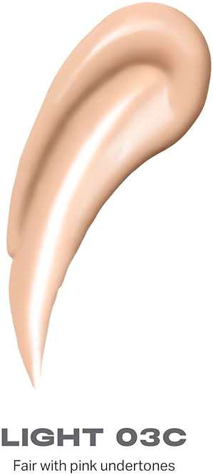 Morphe Lightform Dewy Foundation - Extended Hydration Foundation Makeup with a Lasting, Natural Radiant Finish - Long-Wearing Formula with Buildable, Medium Coverage - Light 03C (1.01 fl oz) - Image 2