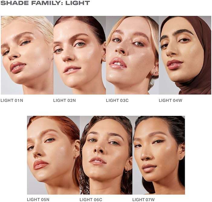 Morphe Lightform Dewy Foundation - Extended Hydration Foundation Makeup with a Lasting, Natural Radiant Finish - Long-Wearing Formula with Buildable, Medium Coverage - Light 03C (1.01 fl oz) - Image 4