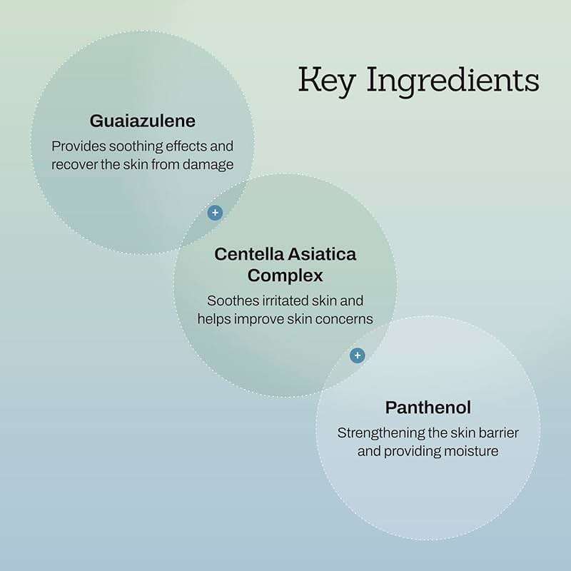 MEDITHERAPY Blue Centella Calming Cream - Hydrating Korean Face Moisturizer - Rapid Soothing Moisturizer Face Cream for All Types - Strengthening Skin Barrier for Glowing Skin - Non-Clogging 3.38 fl. - Image 4