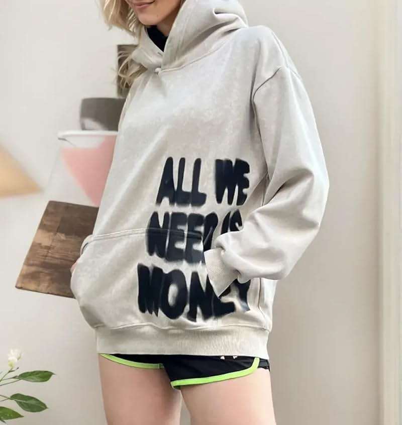 Dynict Unisex Y2K Colorful Sweatshirt Hip Hop Letter Print Oversize Hoodie Casual Baggy Harajuku Gothic Pullover Hoodie - Image 6
