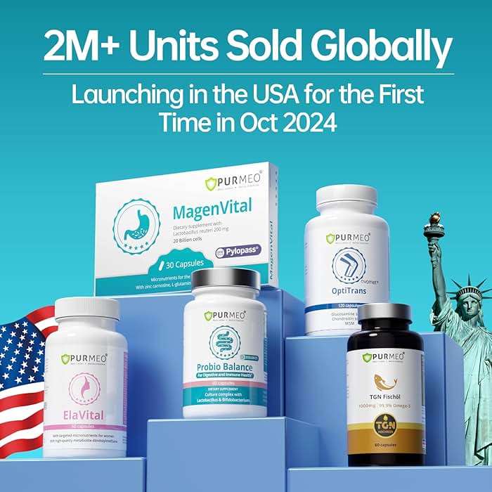 5-in-1 High Potency H. Pylori Probiotic, 1 Per Day - Supports Gastric Lining Integrity, Occasional Indigestion, Acid Comfort - Pylopass Lactobacillus Reuteri, Gluten Free, Vegan, 30ct, Made in Germany - Image 9