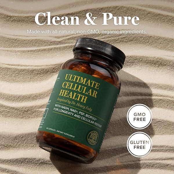Global Healing Center - Ultimate Cellular Health - NAD Supplement for Women & Men, Cellular Repair, Includes Resveratrol for Anti-Aging, Supports NAD Plus, Alternative to Nicotinamide Riboside - Image 5