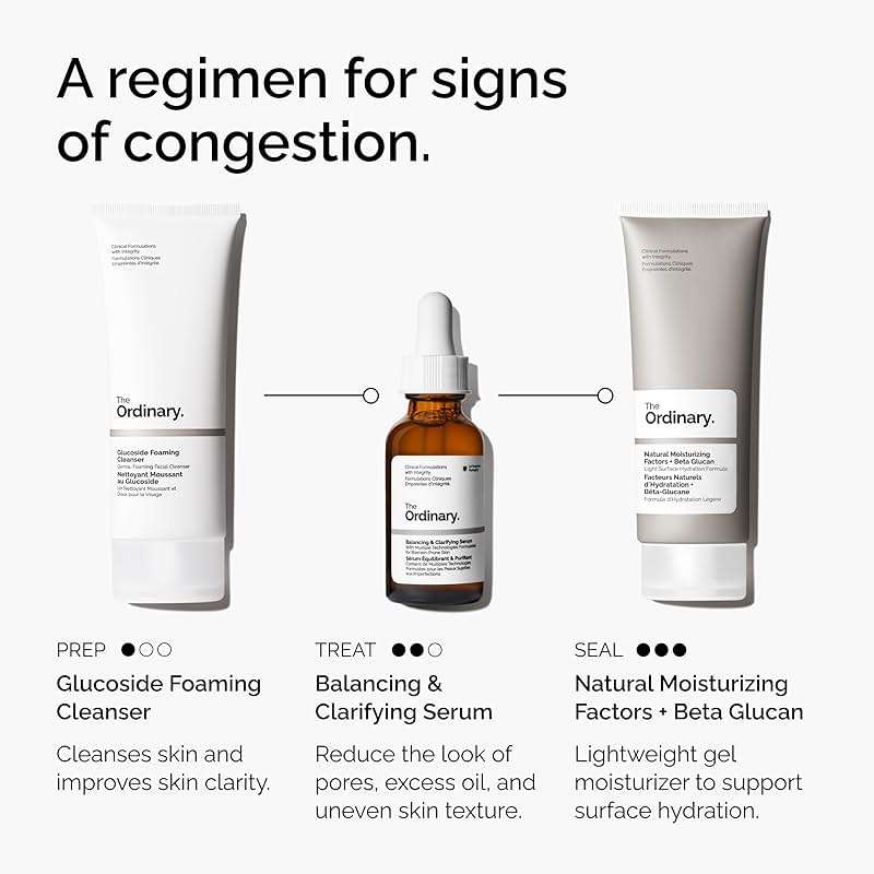 The Ordinary Balancing & Clarifying Serum, Multi-Active Solution for Oil Control and Pore Refinement, 1 Fl Oz - Image 5
