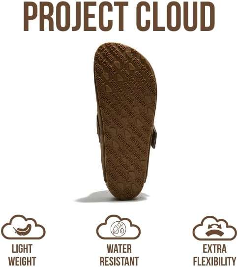 Project Cloud Clogs for Women Footwear - Memory Foam and Non-Slip Platform Wedges Heels for Women Mules & Clogs 2026 - Comfortable Stylish Slip-On with Adjustable Straps (Rhona) - Image 5