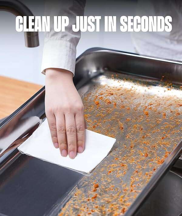 Chafing Dishes for Buffet 4 Pack, 9QT [No Fingers Cut] Roll Edge Designed Chafing Dish Buffet Set [Mirror-Like Polished Finish] Food Warmers for Parties, Birthday, Holiday Parties, Church Events, etc - Image 7