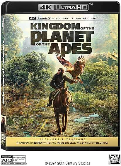 Kingdom of the Planet of the Apes - 4K + Blu-ray + Digital - Image 1