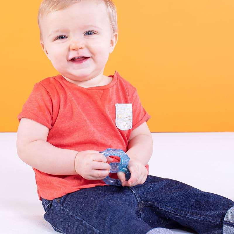 Bright Starts Stay Cool Teethers, Water-Filled & Chillable, BPA Free Teething Toy, Ages 3 Months+, Unisex, 3-Pack - Image 3
