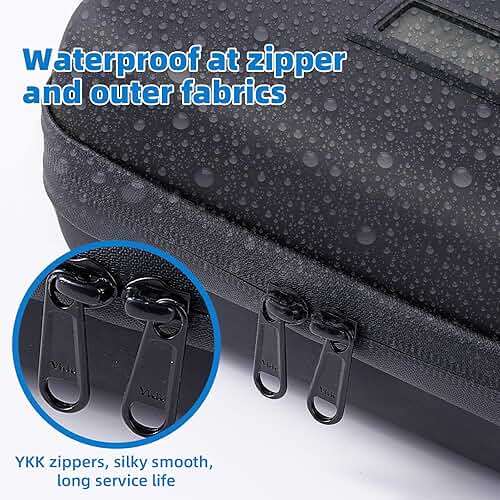 Gloinsu 24h Insulin Cooler Travel Case TSA Approved - Medication Diabetic Cooler with Thermometer Temperature Display | Refrigerated Medicine Organizer Bag with 2 Ice Packs for Travel - Image 7