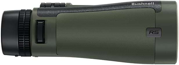 Bushnell R5 12x50 Binoculars - Waterproof, Dielectric Multi-Coated Optics with EXO Barrier Lens Protection for Long Range Viewing and Hunting, Includes Vault Lite Bino Chest Harness & Neck Strap - Image 3