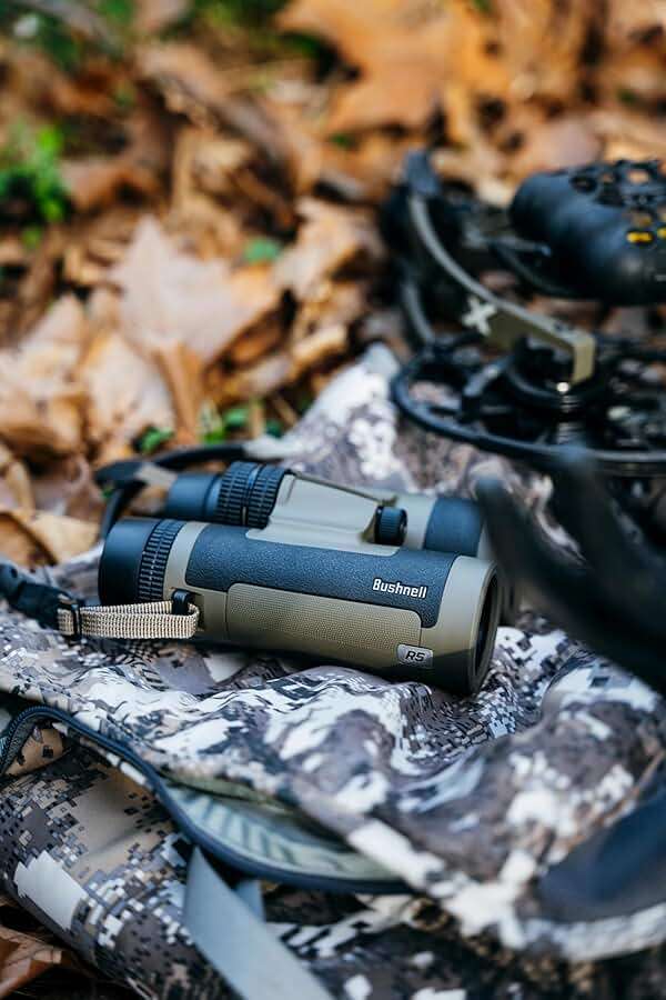 Bushnell R5 12x50 Binoculars - Waterproof, Dielectric Multi-Coated Optics with EXO Barrier Lens Protection for Long Range Viewing and Hunting, Includes Vault Lite Bino Chest Harness & Neck Strap - Image 7