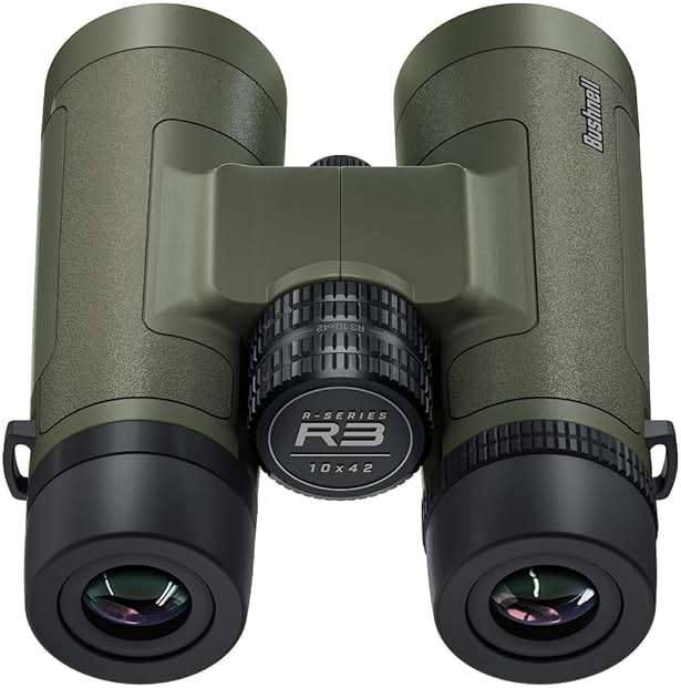 Bushnell R3 Binoculars with Vault Lite Bino Chest Harness, HD Optical System, Fully Multi-Coated Lenses, EXO Barrier, IPX7 Waterproof - Binoculars for Bird Watching and Wildlife Observation - Image 2