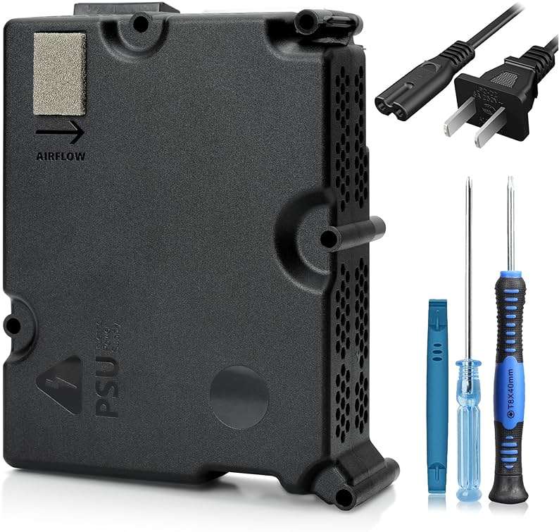 Gorliskl Replacement Internal Power Supply AC Adapter Brick for Xbox Series S (XSS),with Power Cord - Image 1