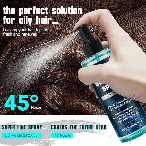 Sea Salt Spray, Beach Wave & Volumizing Sea Salt Spray for Hair, Texturing Spray for Men & Women, Salt Spray for Hair to Add Volume and Texture - Image 2