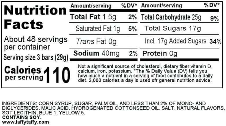 Laffy Taffy Sour Apple Mini Bars Bulk Candy Tub 145 Ct | Individually Wrapped Chewy Fruit Candy, Party Favors, Office Snacks, Classroom Treats, Sour Apple Flavor Candy Bucket for Kids & Adults - Image 2