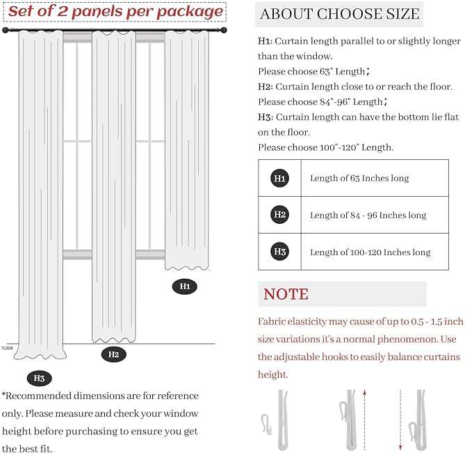 Pinch Pleat Thick Linen Viral Curtains 84 Inch Length 2 Panels Set for Living Room,Cream Beige Neutral Pleated Semi Sheer Curtain Light Filtering Privacy Let Light in Bedroom Window Drapes 40" Wx84 L - Image 7