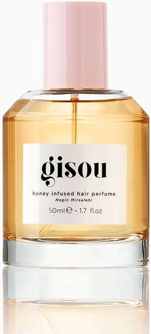 Gisou Honey Infused Hair Perfume – Long-Lasting Hair Fragrance with Mirsalehi Honey & Argan Oil, Wildflower Honey, 1.7 Fl Oz - Image 1