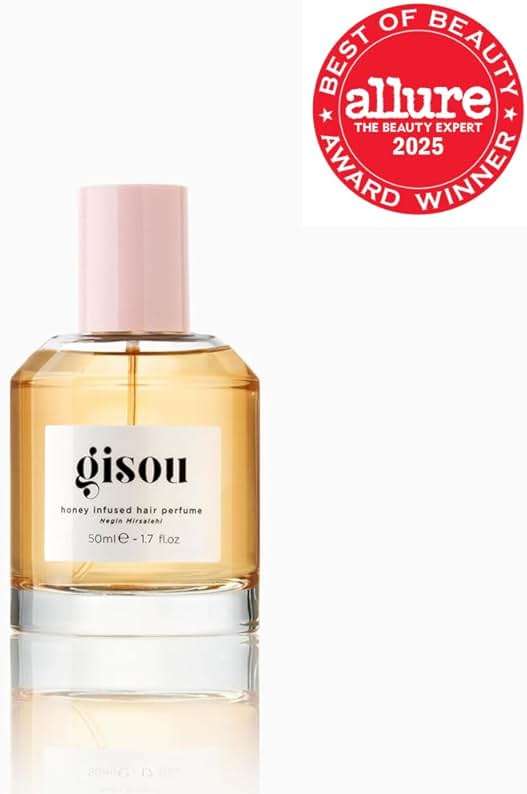 Gisou Honey Infused Hair Perfume – Long-Lasting Hair Fragrance with Mirsalehi Honey & Argan Oil, Wildflower Honey, 1.7 Fl Oz - Image 2
