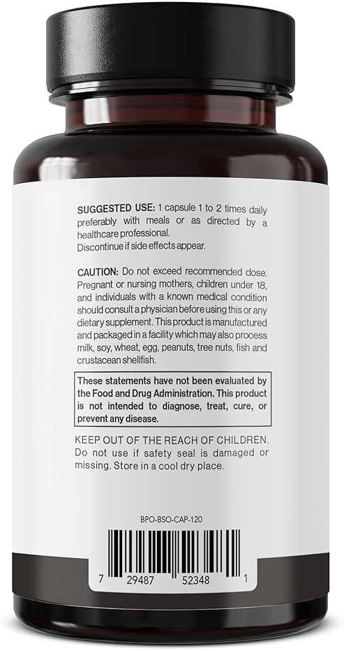 Black Seed Oil Capsules | (Non-GMO & Vegan) Cold-Pressed Nigella Sativa Providing Pure Black Cumin Seed Oil | Super Antioxidant for Digestion, Joints, Hair & Skin | 500mg per Capsule - Image 5