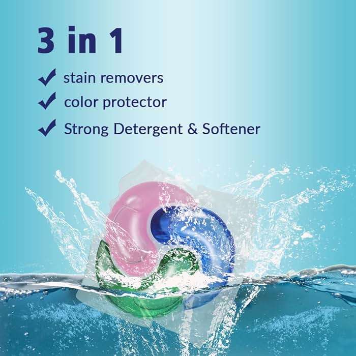 Ikeda Laundry Detergent Pods | 3 in 1 Aroma Enhance Forest Scent | Fragrance In Micro Capsule | 30Counts 10g Each Pod | 10.5 oz 1 PACK (Forest Scent) - Image 2