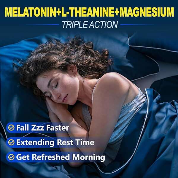 Maennyliy Melatonin 20mg Gummies for Adults - Sugar Free Melatonin Gummies Extra Strength with L-Theanine, Magnesium, Ashwagandha, Turmeric, D3 & Zinc - Non-Habit Forming - Image 4