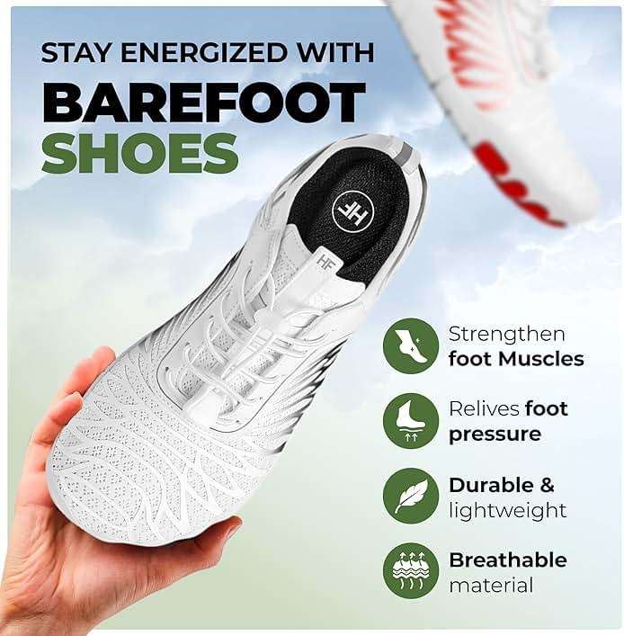 Hike Footwear HF Signature Healthy & Non-Slip Breathable Barefoot Shoesfor Women Men, Wide Toe Flexible, Lightweight Daily Wear Walking Shoes Unisex - Image 2