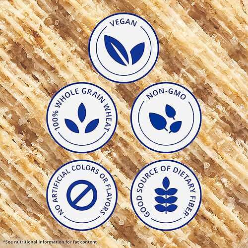 Triscuit Minis Original Whole Grain Wheat Crackers, Vegan Crackers, Bulk Lunch Snacks, 20 Snack Packs - Image 5