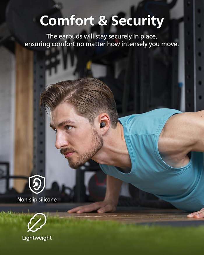 Philips TAT1219 True Wireless Bluetooth Earbuds - 18 Hours Play Time, Dynamic Bass, Clear Calls, IPX4 Water Resistant, Black - Image 6