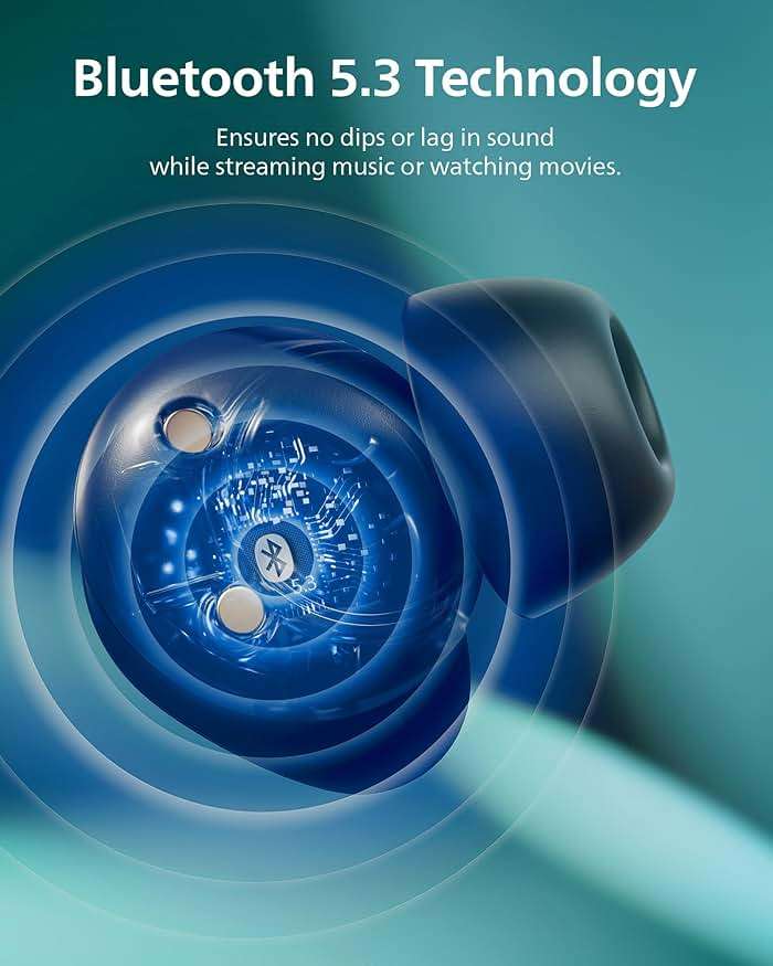 Philips TAT1219 True Wireless Bluetooth Earbuds - 18 Hours Play Time, Dynamic Bass, Clear Calls, IPX4 Water Resistant, Black - Image 8