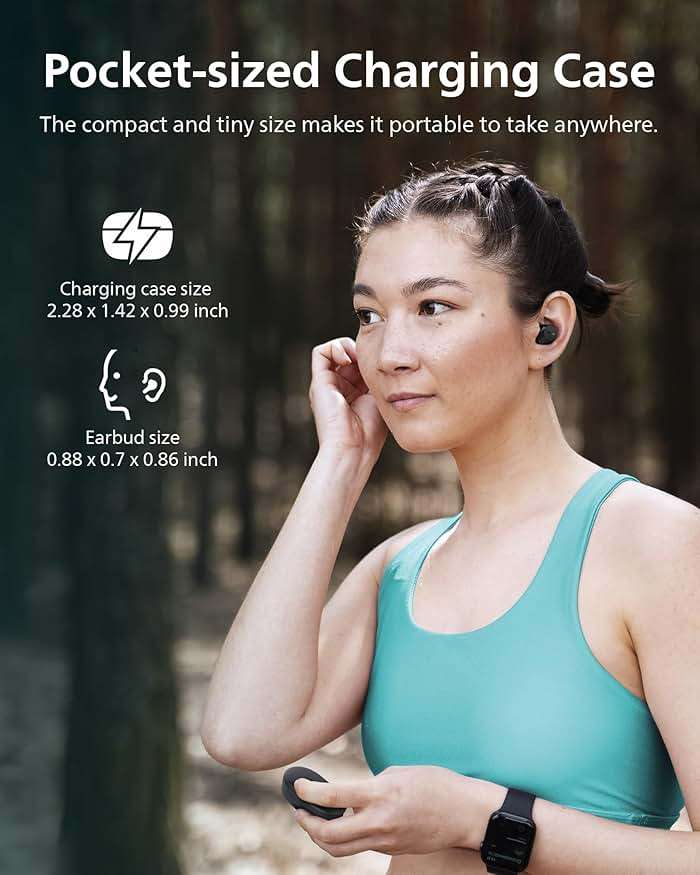 Philips TAT1219 True Wireless Bluetooth Earbuds - 18 Hours Play Time, Dynamic Bass, Clear Calls, IPX4 Water Resistant, Black - Image 9