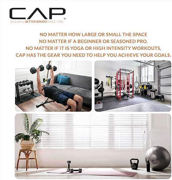 CAP Barbell Coated Dumbbell Weight | Multiple Options Pairs & Sets - Image 6