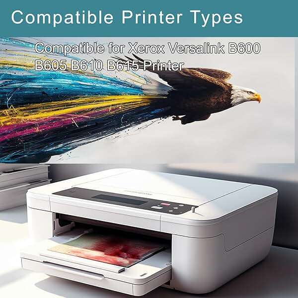 101R00582 Compatible for Xerox B600 Drum Unit, Reliable Performance Compatible for Xerox Versalink B600 B605 B610 B615 Printer, High Yield 60000 Pages(Black) - Image 2