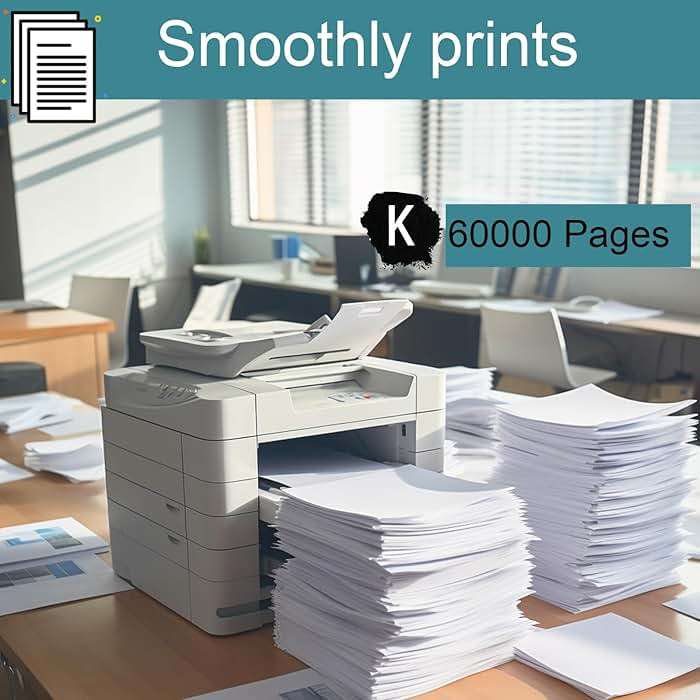 101R00582 Compatible for Xerox B600 Drum Unit, Reliable Performance Compatible for Xerox Versalink B600 B605 B610 B615 Printer, High Yield 60000 Pages(Black) - Image 3