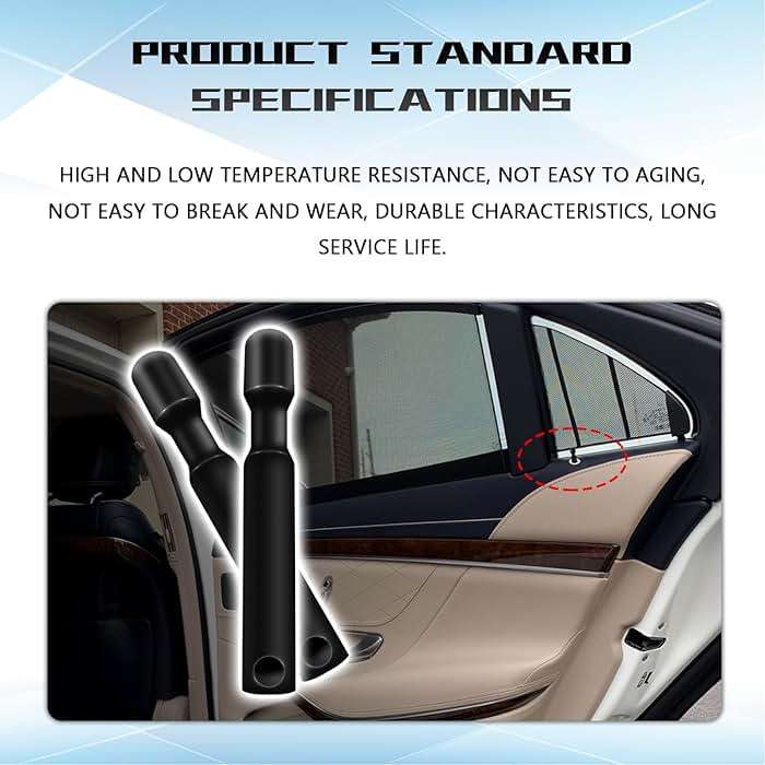 Hirificing 2PCS Car Door Lock Knobs for Ford F150 Explorer, Door Lock Pull Knob, Cover FODZ-5421850-A, Lift Bolt Control Post Pins - Image 4