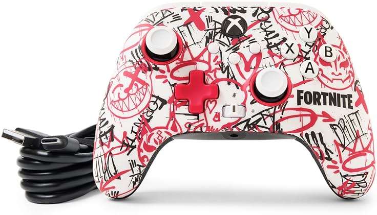 PowerA Wireless Controller for Xbox Series X|S - Fortnite SE, bonus virtual item included, hall effect thumbsticks, low latency wireless, officially licensed, works with Xbox One and Windows 10/11 - Image 11